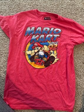 Mario Kart Graphic Short Sleeve Tee - Red